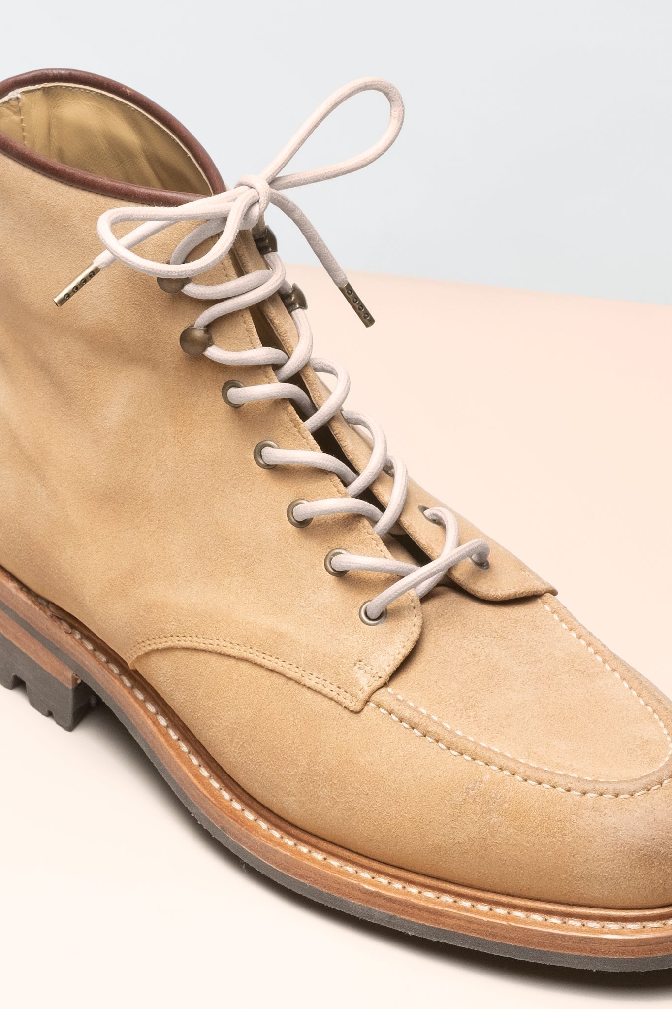 Csontfehér | 4 mm-es kerek viaszos cipőfűzők